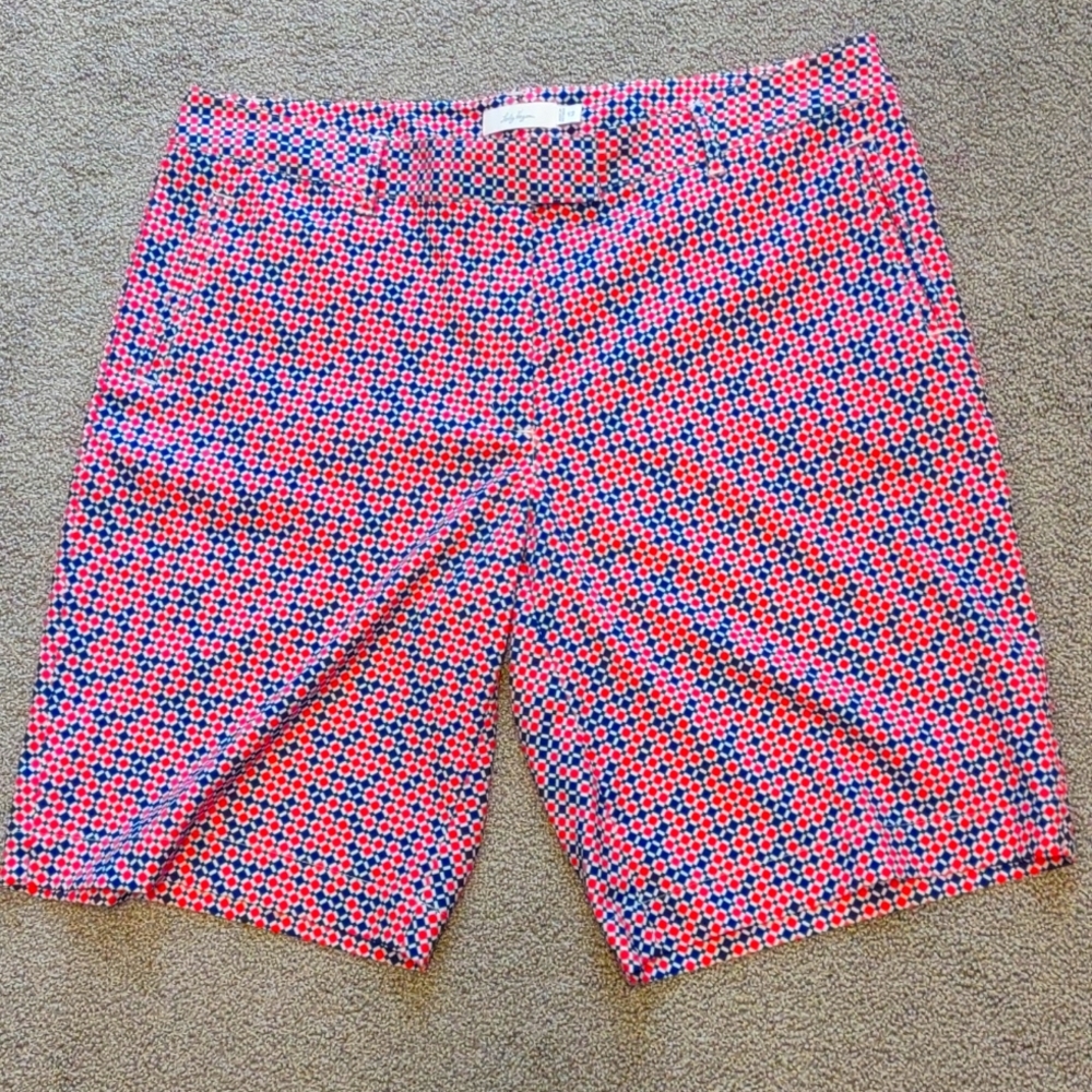 Lady Hagen Blue and Pink Golf Shorts Size 12